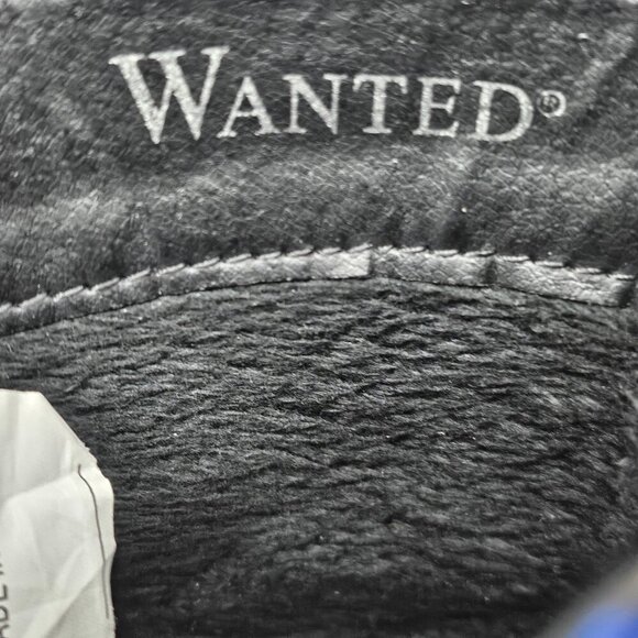 Wanted New Velour Royal Blue Ankle Patrol Lace-up Chunky Y2K Combat Boot - Picture 10 of 13